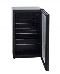 Холодильный шкаф-витрина Cooleq TBC-85, для напитков, 80 литров, черный