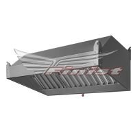 Зонт приточно-вытяжной пристенный Finist ЗПВН-03 1800х1000, прямоугольный, нержавеющая сталь