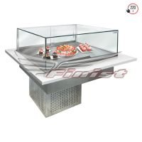 Холодильная витрина Finist Glassier G812-6/500, встраиваемая, 1300 мм, +8…+12 С