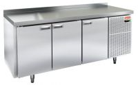 Холодильный стол HiCold SN 111/TN W, 1835 мм, пластификат, 3 двери