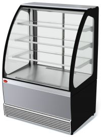 Холодильная витрина МХМ Veneto VS-0,95 (нерж.), кондитерская, напольная 4.322.130-08