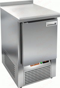 Холодильный стол HiCold GNE 1/TN, 565 мм, столешница пластик, 1 дверь