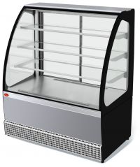 Холодильная витрина МХМ Veneto VS-1,3 (нерж.), кондитерская, напольная 4.322.130-09