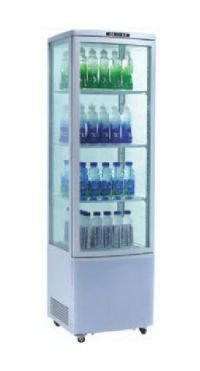 Холодильный шкаф-витрина Gastrorag RT-235W, для напитков, 235 литров