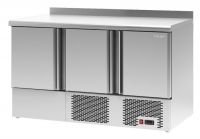 Холодильный стол Polair Grande TMi3GN-G, 1375 мм, 3 двери