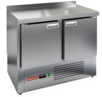 Холодильный стол HiCold GNE 11/TN, 1000 мм, 2 двери