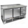 Холодильный стол HiCold SNE 112/TN, 1485 мм, 2 двери 2 ящика
