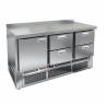 Холодильный стол HiCold GNE 122/TN, 1485 мм, 1 дверь 4 ящика