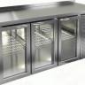 Холодильный стол HiCold GNG 111 BR2 HT, 1950 мм, 3 стеклянные дверцы