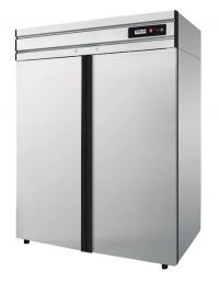 Холодильный шкаф Polair CV114-G, двухдверный, 1400 литров