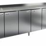 Холодильный стол HiCold GN 11111 BR3 TN, 2840 мм, 5 дверей