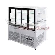 Холодильная витрина Finist Jobs J-87-126 (краш. глянец), 800 мм, кондитерская, напольная - Холодильная витрина Finist Jobs J-2/2 (краш. глянец), 800 мм, кондитерская, напольная - 3
