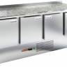 Морозильный стол HiCold GNE 1111/BT W, 1970 мм, пластификат, столешница  4 двери