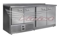 Холодильный стол Finist СХСн-600-3/2, 2300 мм, 3 двери 2 ящика