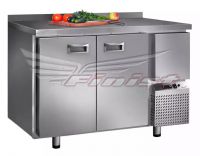 Холодильный стол Finist СХСм-700-2, 1200 мм, 2 двери, уменьш.агрегат