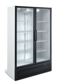 Холодильный шкаф-витрина МариХолодМаш ШХ-0.80С (4.300.118), двухдверный, для напитков, 800 литров, +1…+7