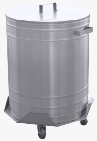 Бак для отходов Техно-ТТ ТП-218, нерж.сталь, 50 литров