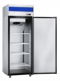 Морозильный шкаф Abat ШХн-0.5-01 нерж., глухая дверь, 490 литров, верхний агрегат