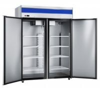 Морозильный шкаф Abat ШХн-1.4-01 нерж., глухая дверь, 1470 литров, верхний агрегат