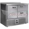 Холодильный стол Finist СХС-600-1/2, 1400 мм, 1 дверь 2 ящика