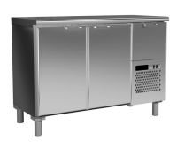 Холодильный стол Полюс BAR-250 (ГРК-250), 1260 мм, 2 двери, 1 ящик