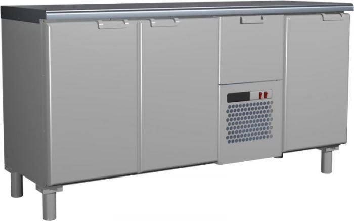 Холодильный стол Полюс BAR-360 (ГРК-360), 1660 мм, 3 двери, 1 ящик
