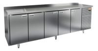 Морозильный стол HiCold GN 11111 BR3 BT, 2840 мм, 5 дверей