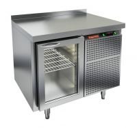 Холодильный стол HiCold SNG 1 BR2 HT, 900 мм, 1 стеклянная дверь