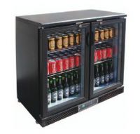 Холодильный шкаф-витрина Gastrorag SC248G.A, двухдверный, для напитков, 202 литров