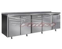Холодильный стол Finist СХСос-600-4, 2300 мм, 4 двери, с охлаждаемой поверхностью