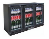 Холодильный шкаф-витрина Gastrorag SC316G.A, двухдверный, для напитков, 320 литров