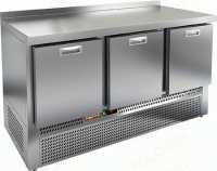 Холодильный стол HiCold SNE 111/TN BOX, 1485 мм, 3 выдвижные секции
