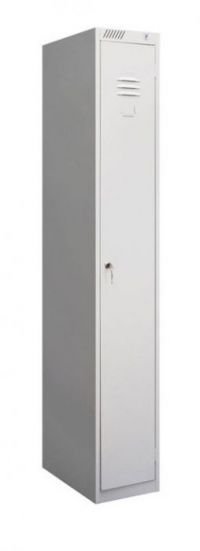 Шкаф для уборочного инвентаря 1 секция, ШРС-11-400, полимерное покрытие