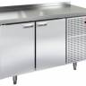 Холодильный стол HiCold GN 11/TN W, 1390 мм, пластификат, 2 двери