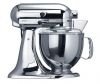 Тестомес, планетарного типа, 4.83 л, хром, полупрофессиональный, 5KSM150PSECR, Kitchen Aid