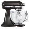 Тестомес, планетарного типа, 4.83 л, черный шторм, полупрофессиональный, 5KSM156EBZ, Kitchen Aid