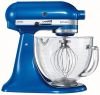 Тестомес, планетарного типа, 4.83 л, электрик блю, полупрофессиональный, 5KSM156EEB, Kitchen Aid