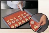 Коврик для выпечки 60*40 см силиконовый красный Martellato SILICOPAT 1/R