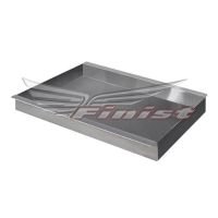 Противень нержавеющая сталь Finist 600х600х20 мм, с направляющими