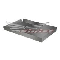 Противень нержавеющая сталь Finist 600х600х40 мм, 3 борта