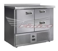 Холодильный стол универсальный Finist УХС-700-1/2, 1400 мм, 1 дверь 2 ящика