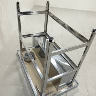 Стол для доочистки овощей, рыбы СПН-1200*600*850 Finist, каркас-уголок нерж. - Стол для доочистки овощей, рыбы СПН-1200*600*850 Finist, каркас-уголок нерж. - 2