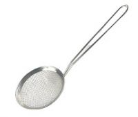 Шумовка 350 мм d=140 мм нерж. мелкая сетка MGSteel 8340.0014.04