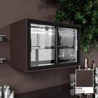 Холодильная витрина Finist CSP-9/14 CLOUD SWIPE PAINT, настенная, двери-купе крашеные - Холодильная витрина Finist CSP-9/14 CLOUD SWIPE PAINT, настенная, двери-купе крашеные - 3