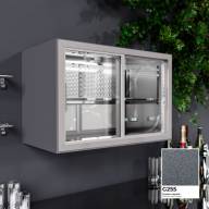 Холодильная витрина Finist CSP-9/14 CLOUD SWIPE PAINT, настенная, двери-купе крашеные - Холодильная витрина Finist CSP-9/14 CLOUD SWIPE PAINT, настенная, двери-купе крашеные - 5