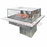 Холодильная витрина Finist Glassier Slide GS-2, встраиваемая, 900 мм, +5…+8 С, выдвижной поддон