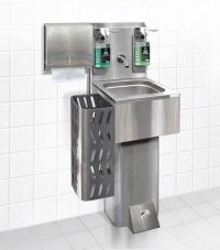 Гигиенический стенд ГСн-400*460*1270 мм, напольный