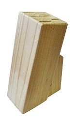 Подставка для ножей 11*6,5*21 см сосна 93-WB2-5S.1