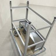 Стол для доочистки овощей, рыбы СПЭр-1200*600*850 Finist, каркас-труба краш.