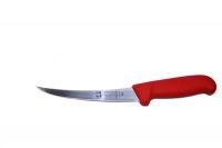 Нож обвалочный 150/290 мм, изогнутый (полугибкое лезвие), красный Talho SAFE Icel 284.3856.15